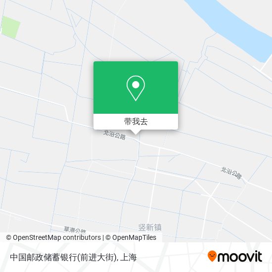 中国邮政储蓄银行(前进大街)地图