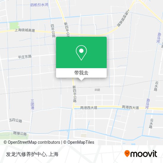 发龙汽修养护中心地图