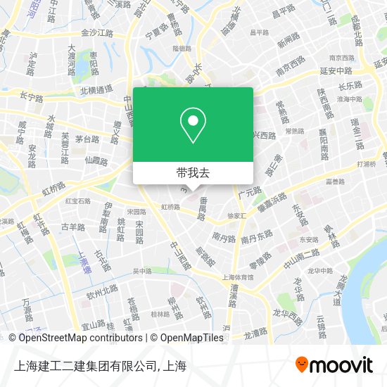 上海建工二建集团有限公司地图