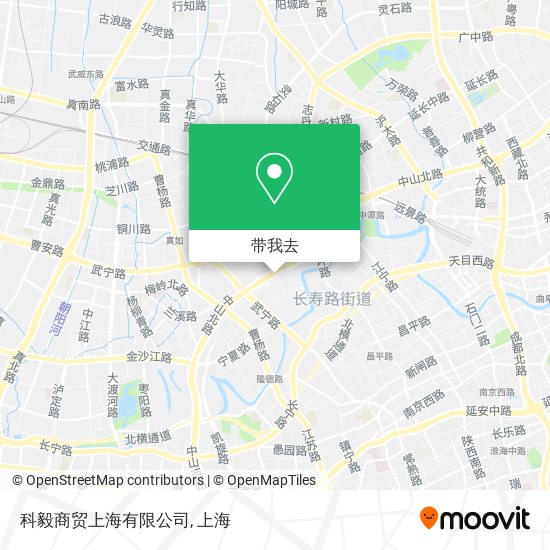 科毅商贸上海有限公司地图