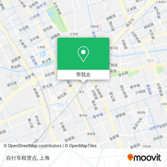 自行车租赁点地图