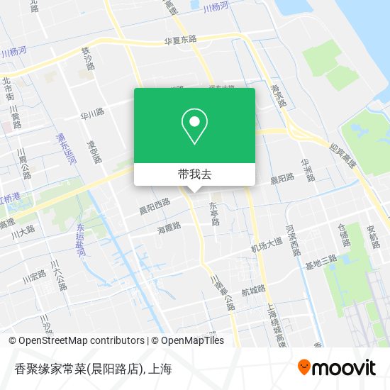 香聚缘家常菜(晨阳路店)地图