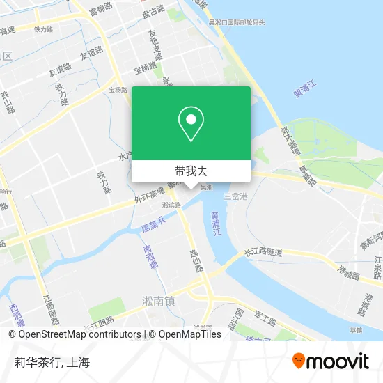 莉华茶行地图