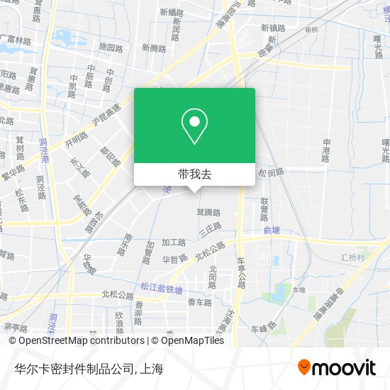 华尔卡密封件制品公司地图