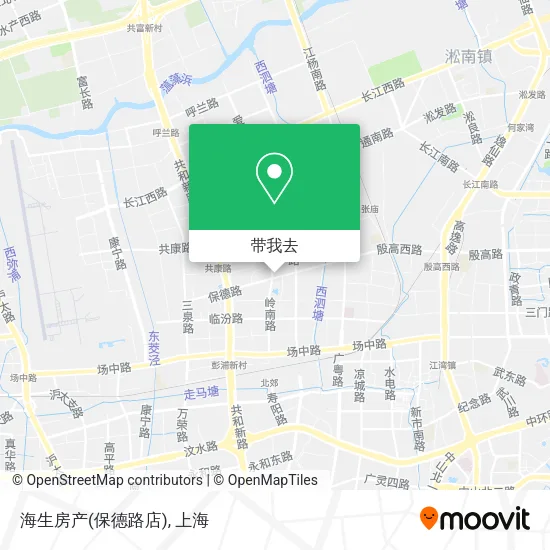 海生房产(保德路店)地图