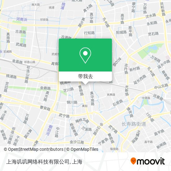 上海叽叽网络科技有限公司地图