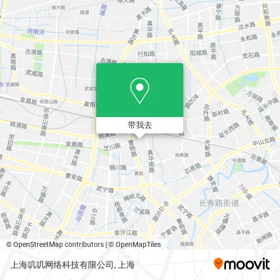 上海叽叽网络科技有限公司地图