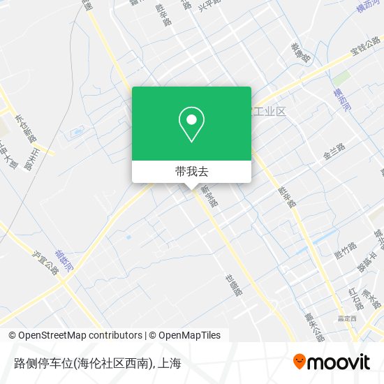 路侧停车位(海伦社区西南)地图