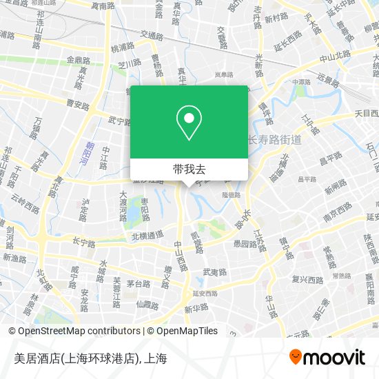 美居酒店(上海环球港店)地图