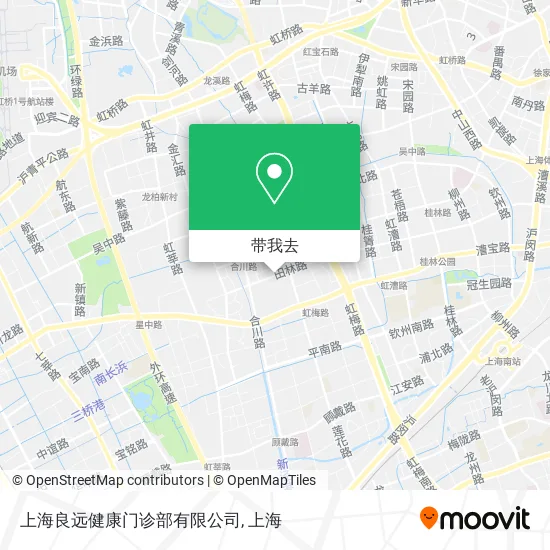 上海良远健康门诊部有限公司地图