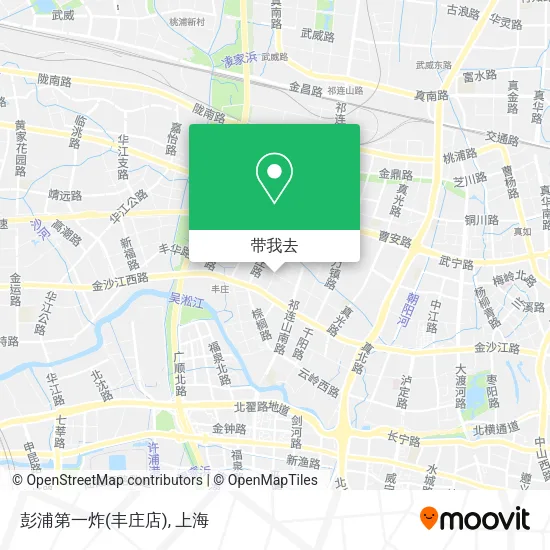 彭浦第一炸(丰庄店)地图