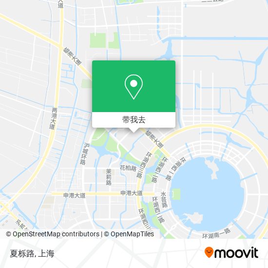 夏栎路地图