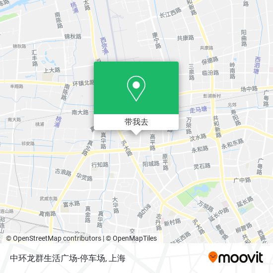 中环龙群生活广场-停车场地图
