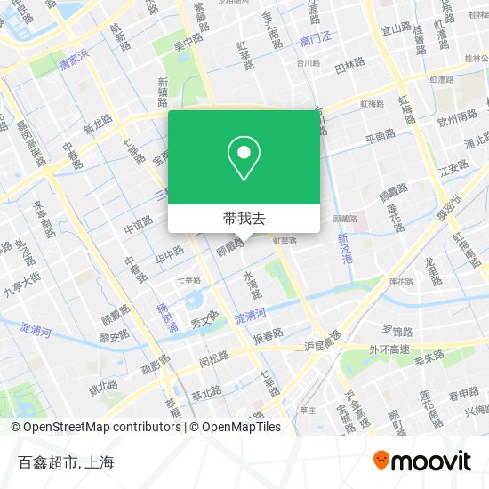 百鑫超市地图