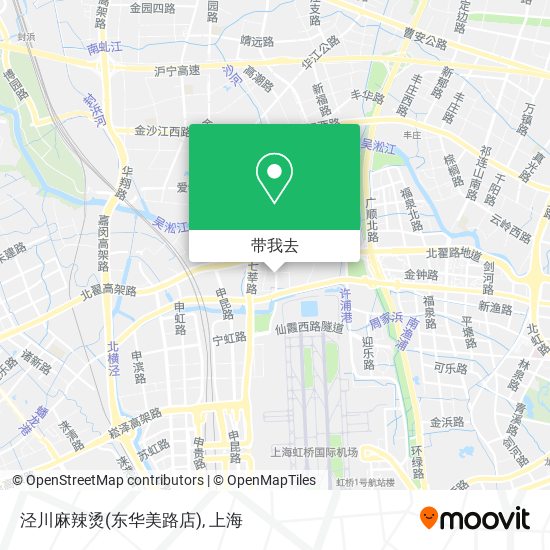 泾川麻辣烫(东华美路店)地图