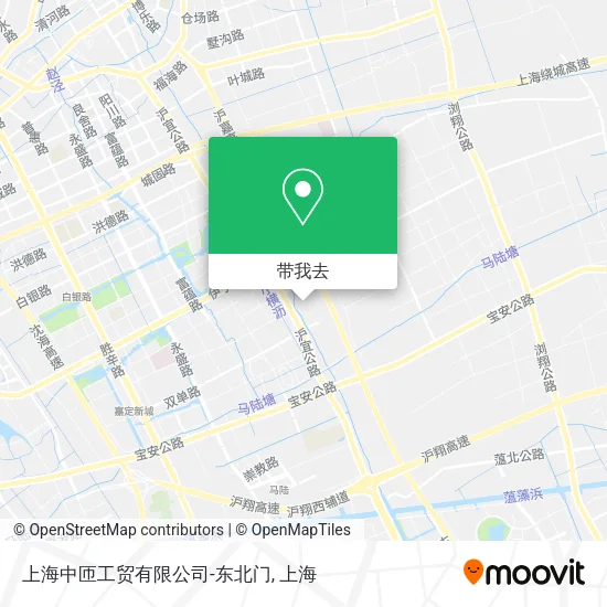 上海中匝工贸有限公司-东北门地图