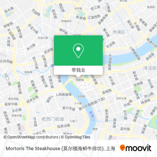 Morton's The Steakhouse (莫尔顿海鲜牛排坊)地图