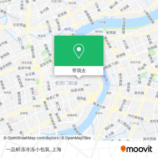 一品鲜冻冷冻小包装地图