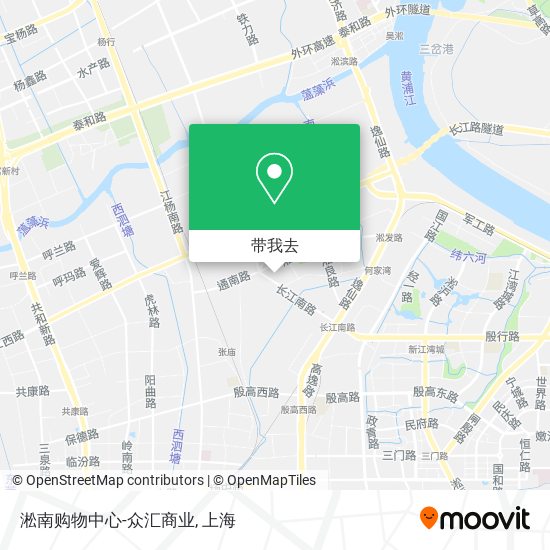 淞南购物中心-众汇商业地图