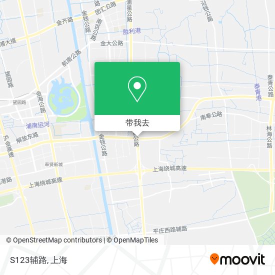 S123辅路地图