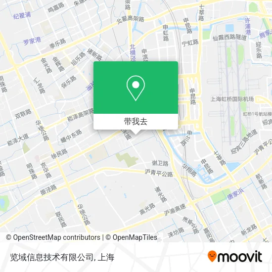 览域信息技术有限公司地图