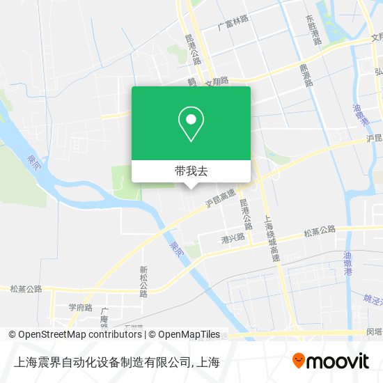 上海震界自动化设备制造有限公司地图