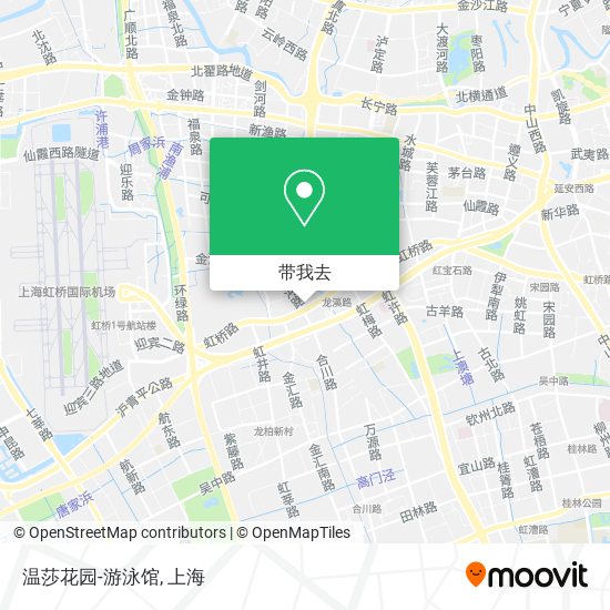 温莎花园-游泳馆地图