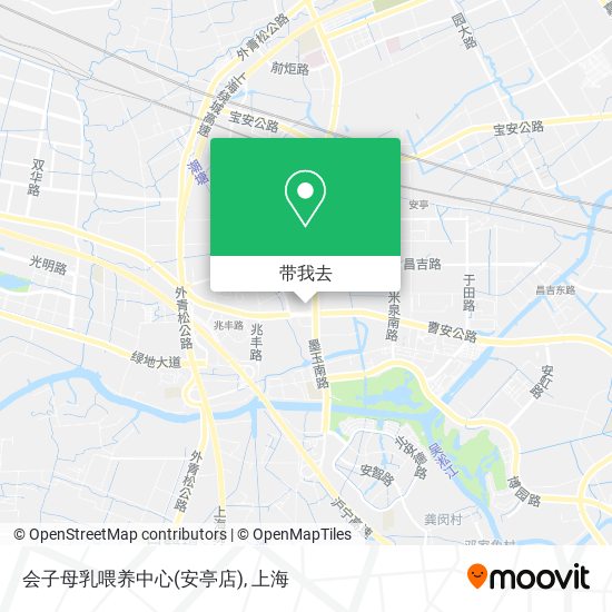 会子母乳喂养中心(安亭店)地图