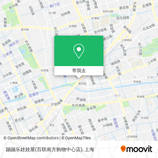 蹦蹦乐娃娃屋(百联南方购物中心店)地图