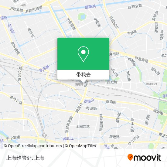 上海维管处地图