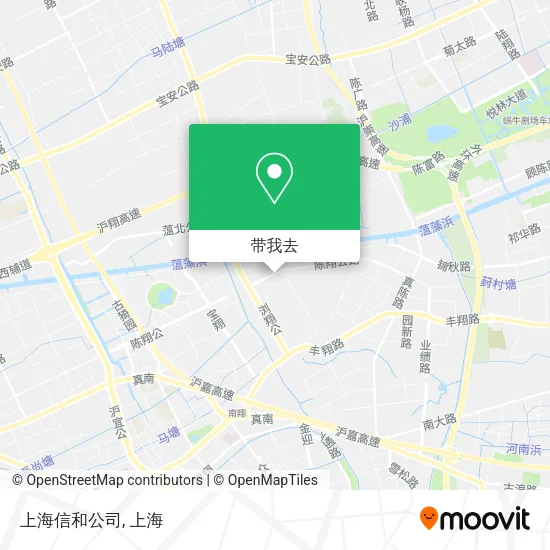 上海信和公司地图