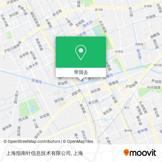 上海指南针信息技术有限公司地图