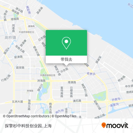 探擎杉中科技创业园地图