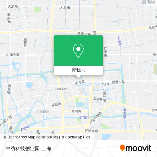 中纺科技创业园地图