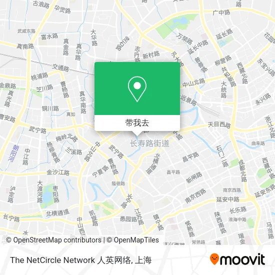 The NetCircle Network 人英网络地图