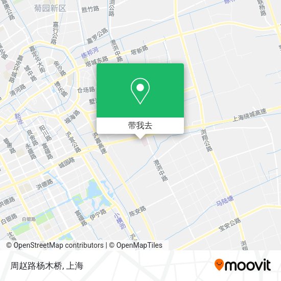 周赵路杨木桥地图