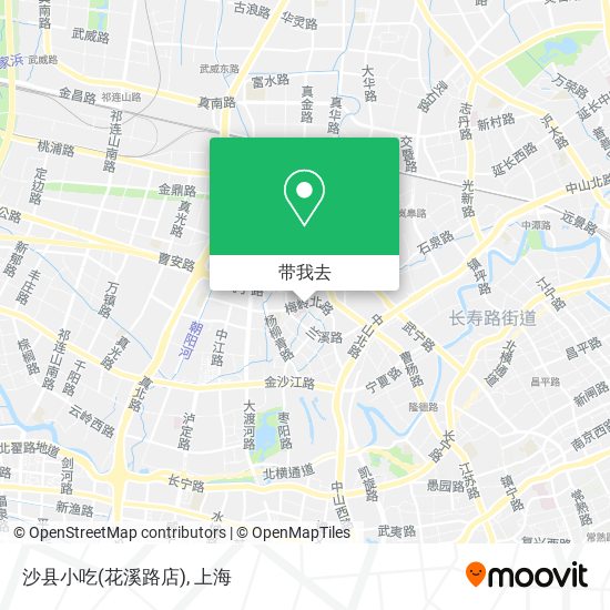 沙县小吃(花溪路店)地图