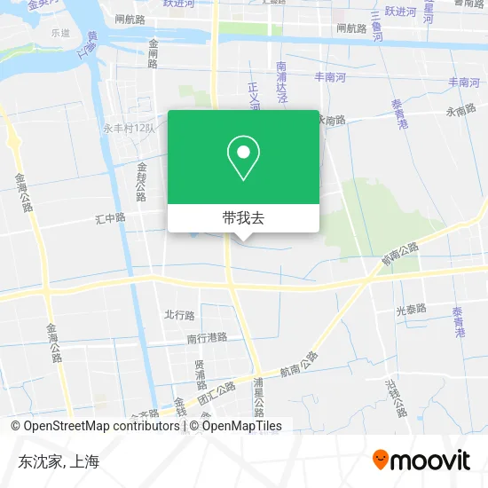 东沈家地图