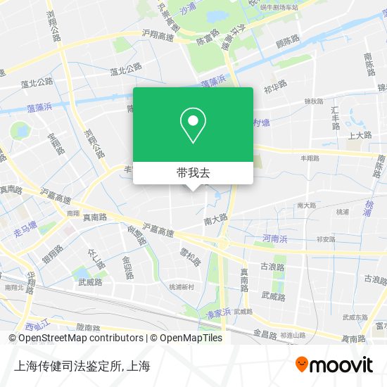 上海传健司法鉴定所地图