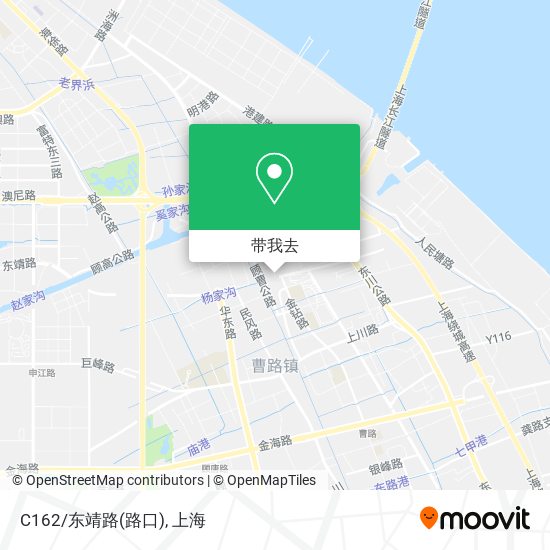C162/东靖路(路口)地图