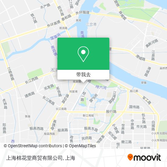 上海棉花堂商贸有限公司地图