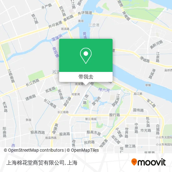 上海棉花堂商贸有限公司地图
