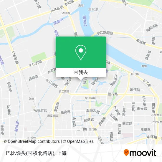 巴比馒头(国权北路店)地图