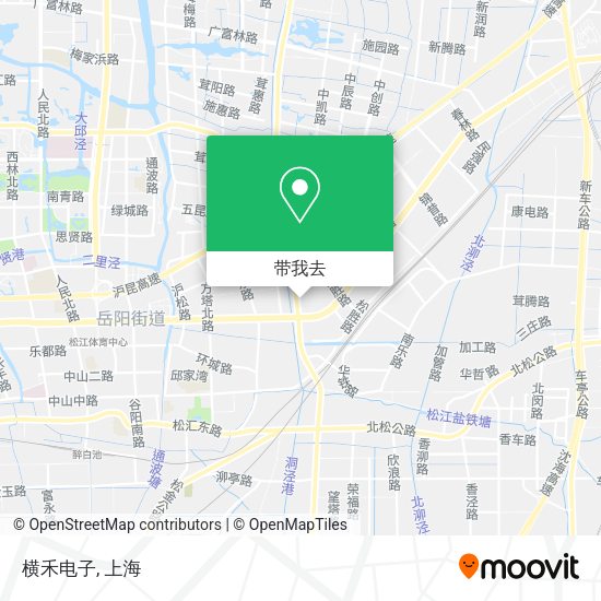 横禾电子地图