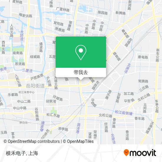 横禾电子地图