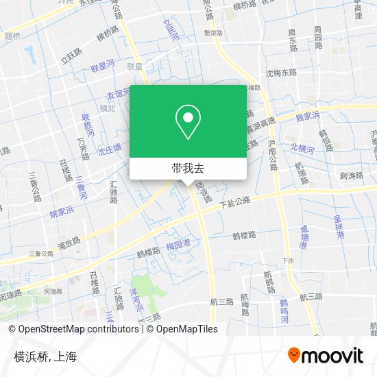 横浜桥地图
