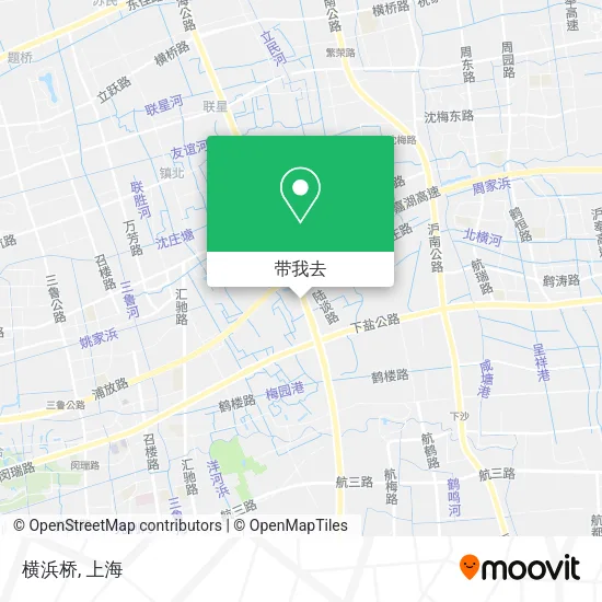 横浜桥地图