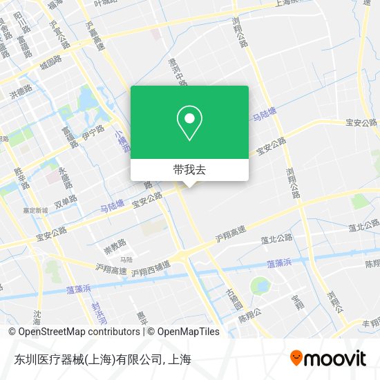 东圳医疗器械(上海)有限公司地图