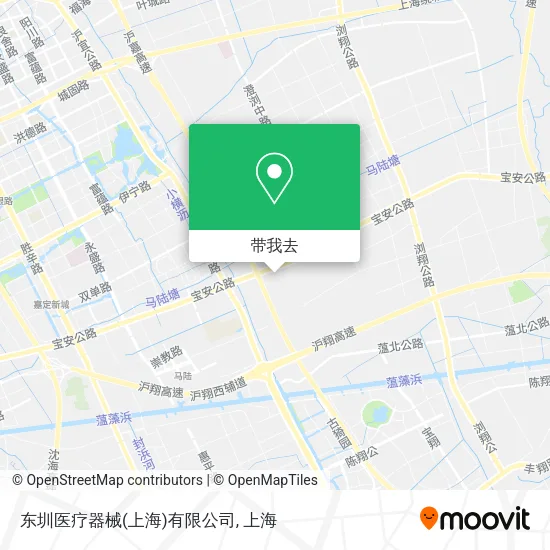 东圳医疗器械(上海)有限公司地图