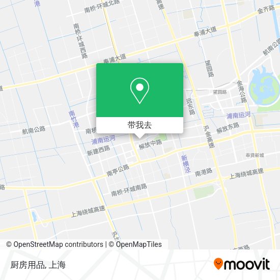 厨房用品地图